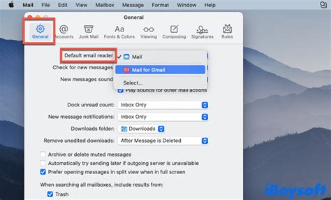 Image result for Default Mac Email Program