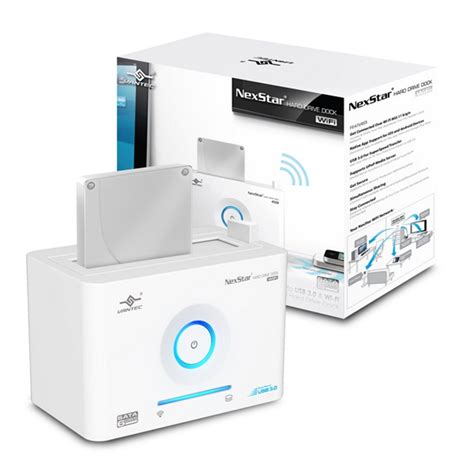 Vantec NST-D306WS3 NexStar 2.5/3.5-inch SATA to USB 3.0 and Wi-Fi ...