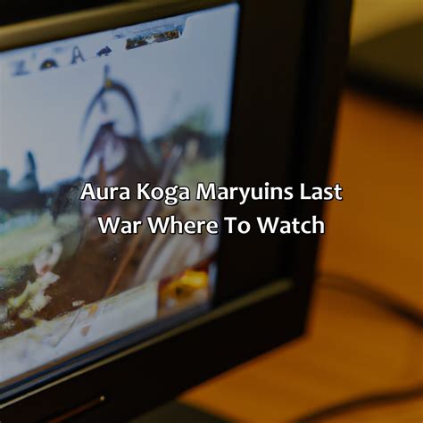 Koga Maryuin's Last War Where To Watch
