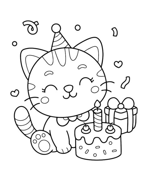 Desenho gato colorir Imagens – Download Grátis no Freepik