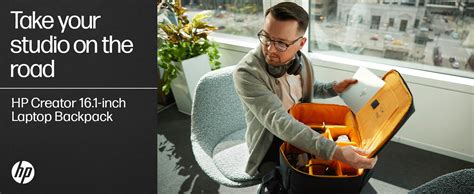 HP Creator Backpack, fits up to 16.1 inch laptop, customizable and ...