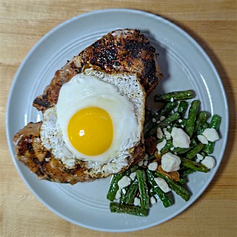 Pork Chop & Eggs Recipe - Yoder Smokers