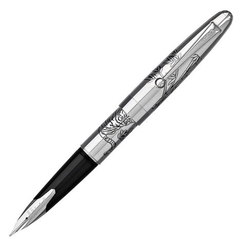 Buy Pilot Sterling Silver Fountain Pen - Tiger Online at Makoba- Pilot