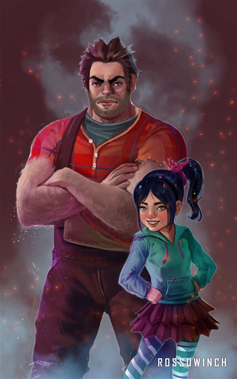 Wreck It Ralph Vanellope And Ralph