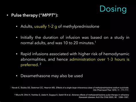 Methyprednisolone Pulse Therapy for Nurses | PDF