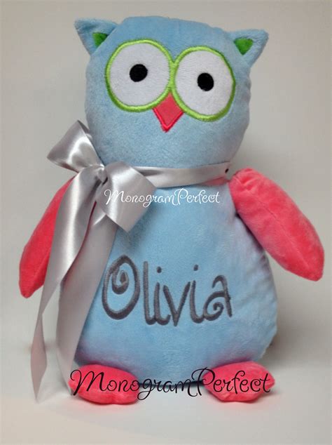 Personalized Owl Stuffed Animal — MonogramPerfect