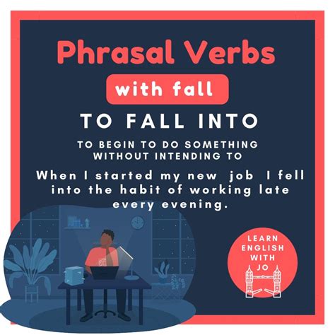 Learn English phrasal verbs with fall with meanings and examples ...