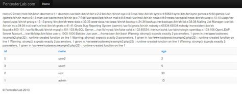 Image result for Code Injection in Pentesterlab