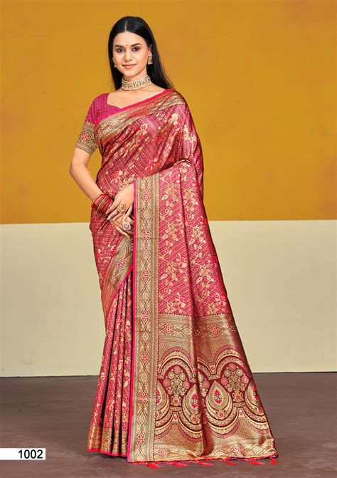 Bunawat Arya Satan Wedding Silk Saree Collection