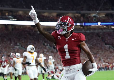 Alabama football vs Tennessee kickoff time, TV channel announced