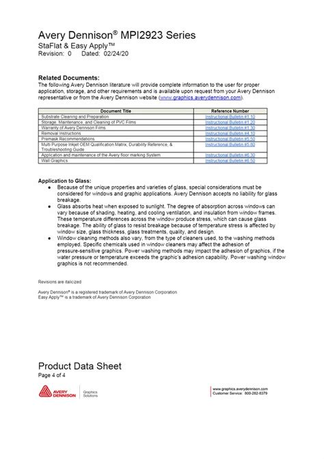 Vinyl Film Roll - Avery Dennison Vinyl MPI2923 Distributor / Channel ...