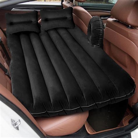 Premium Car Inflatable Bed with Pump & 2 Air Pillow|Quick Inflatable ...