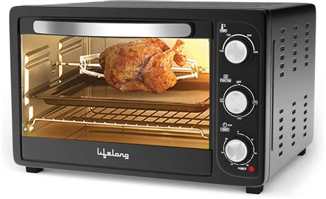 Buy Lifelong OTG 36L - Oven Toaster Griller with Rotisserie for Kitchen ...