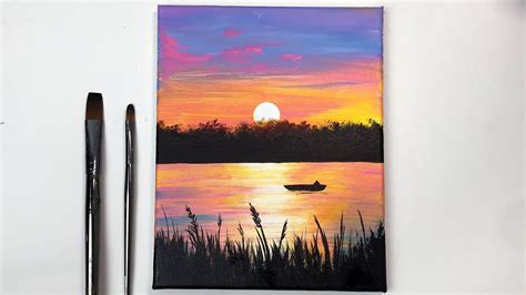Acrylic Sunset Tutorials 的图像结果