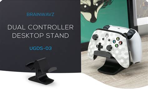 Brainwavz Dual Game Controller Desktop Holder Stand - Universal Design ...