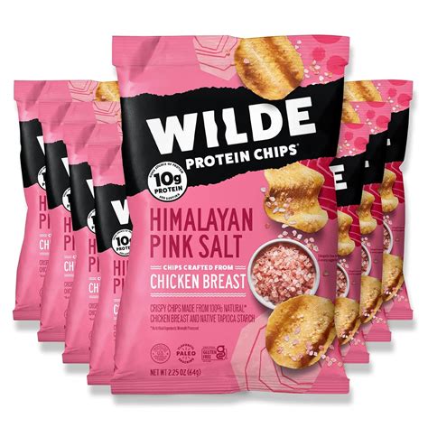 Buy Himalayan Pink Salt Chicken Chips by Wilde Chips, Thin and Crispy ...