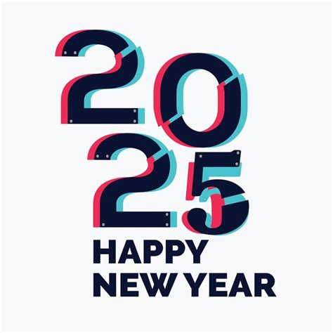 Happy new year 2025 templates collection elegant modern | Premium Vector