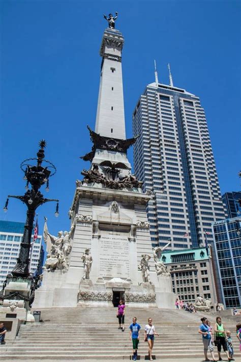 Indiana Attractions: Soldiers and Sailors Monument, indiana, United ...