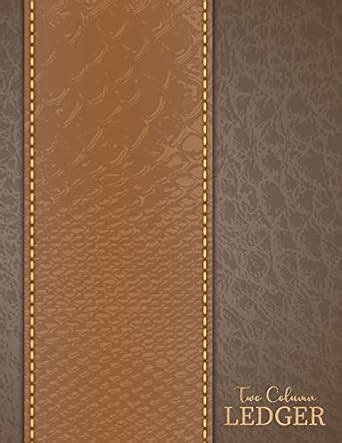 Two Column Ledger: Ledger Transaction Register Personal Balance ...