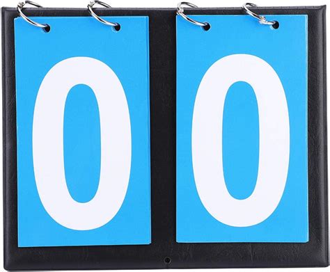 Buy Sports Scoreboard, 2/3/4 Digit Portable Flip Scoreboards Sports ...