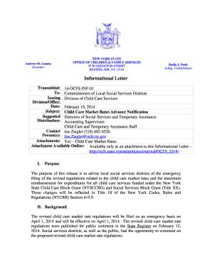 Fillable Online ocfs ny 14-OCFS-INF-01 Fax Email Print - pdfFiller