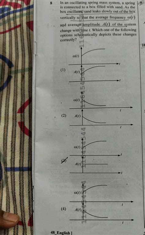 Oscillating Spring with Mass Problem 的图像结果