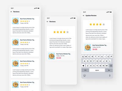 Image result for Review Page UI Examples