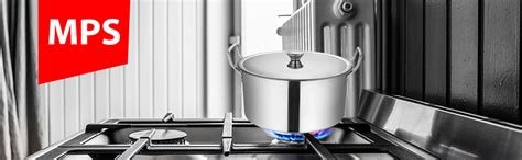 Buy Maa Padmawati Steels® - 5 Lt. Magnet Stainless Steel Cook and Serve ...