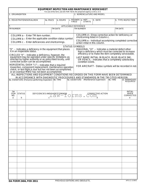 Free Da 5988 E Template – Legal Forms
