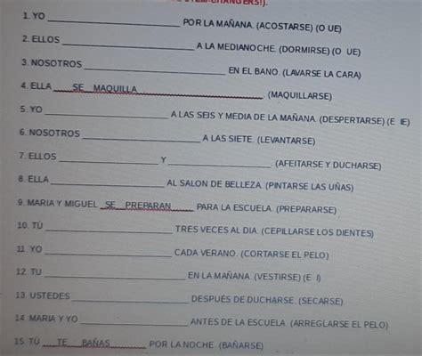 HELPPPP PLEASEEEEEEE La Rutina diaria y los quehaceres independent ...