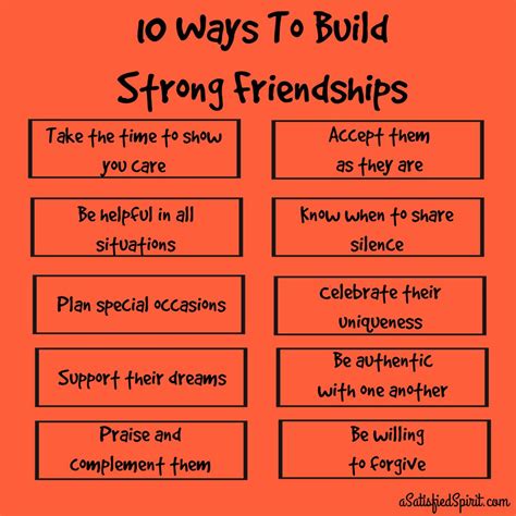 10 Ways To Build Lasting Friendships | Healthy friendship, Friendship skills, Healthy ...