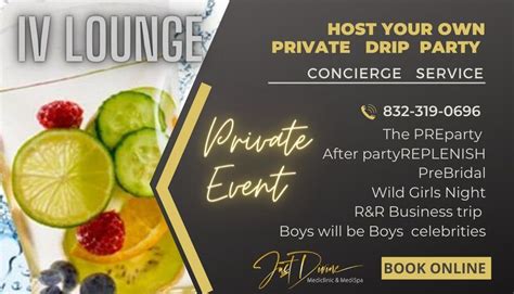 Private IV Lounge , Just Divine Mediclinic, LLC, Humble, 30 June 2023 ...