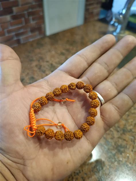 CREYENTES® Rudraksha Wrist Mala/Bracelet Meditation (Pack of 4 ...