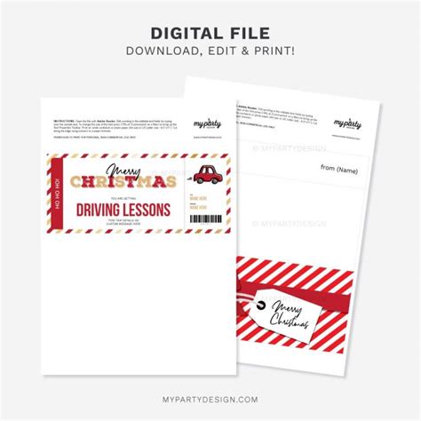 Image result for Driving Lessons Gift Voucher Template