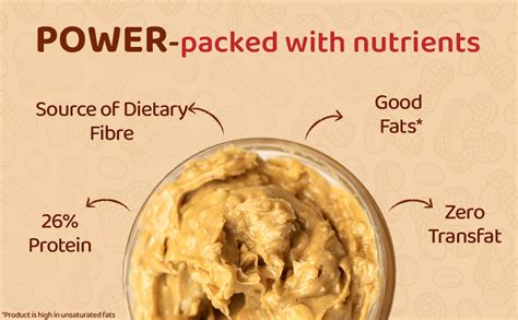 Sundrop Peanut Butter | Crunchy | 924 grams | With 26% Protein | 4% ...