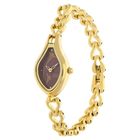 Buy Online Titan Raga Flora Purple Dial Analog Metal Strap Watch for ...