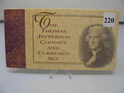 US - THOMAS JEFFERSON COINAGE & CURRENCY SET - Schmalz Auctions