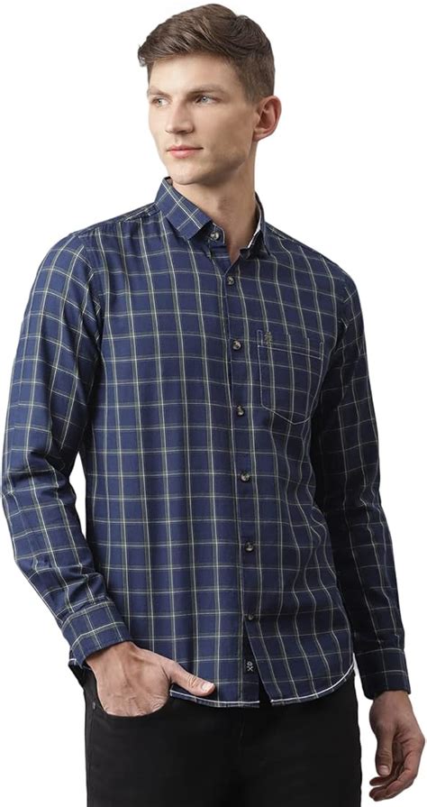 INVICTUS Men Easy Care White Self-Design Pure Cotton Formal Shirt ...