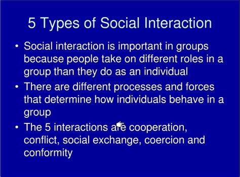 Different Types of Interaction 的图像结果