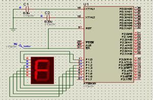 用AT89C51设计显示一个数码的电路，使数码管循环显示“0”-“F”。 - 灰信网（软件开发博客聚合）