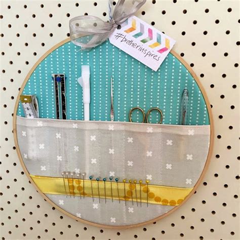 Image result for Embroidery Hoop Storage