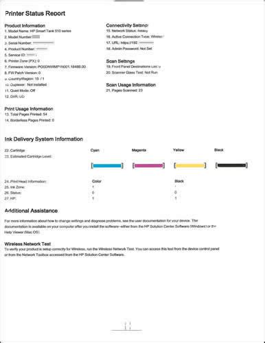 HP Smart Tank 500, 600 Printers - Printing self-test pages | HP® Support