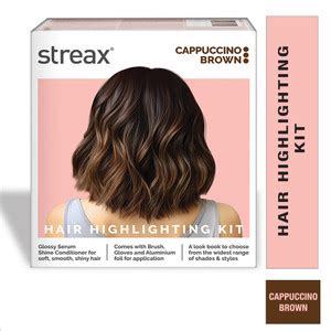 Streax Highlight Kit,Hair Colour for Women - 180g, DIY Application ...
