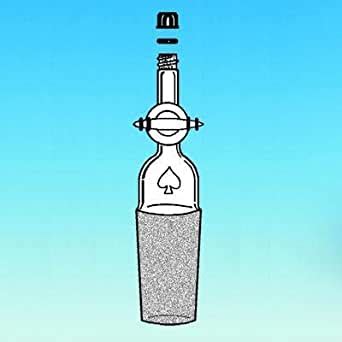 ACE GLASS 5114-19 Series Adapter with Stopcock and Syringe Port Top, 19 ...