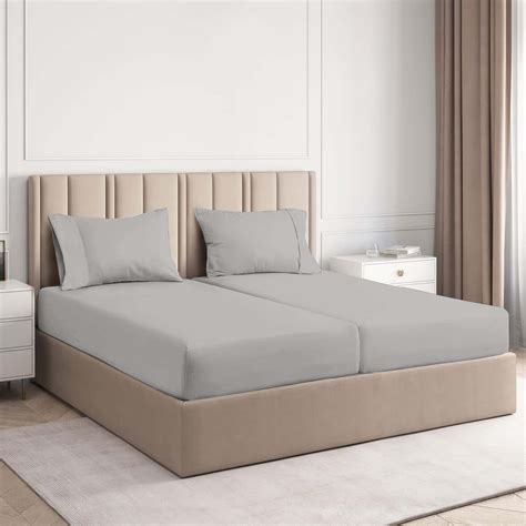 NY Textile Haus 7-Piece Rayon from Bamboo Deep Pockets Split King Bed ...