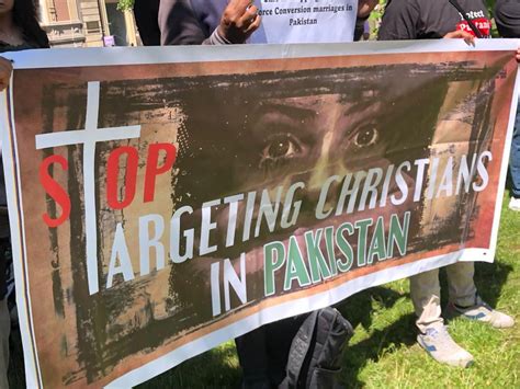 Overseas Pakistani Christian group holds demonstration against ...