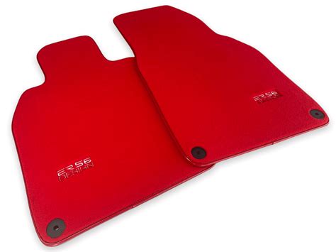 Red Floor Mats for Porsche 718 Boxster (2016-2023) | Er56 Design | 718 ...