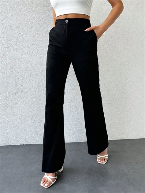 Everyday Straight leg High Waist Pants – Offduty India