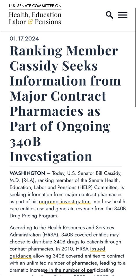 “Between 2009 and 2022, the number of 340B retail pharmacy locations grew from 789 to 25,775, an ...