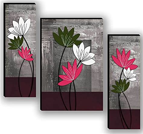 vidharth craft Set Of 3 Scenery 3d Framed Wall Paintings for Living ...